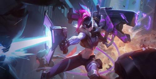 金克丝最新皮肤爆料图文,炫酷造型引粉丝热议